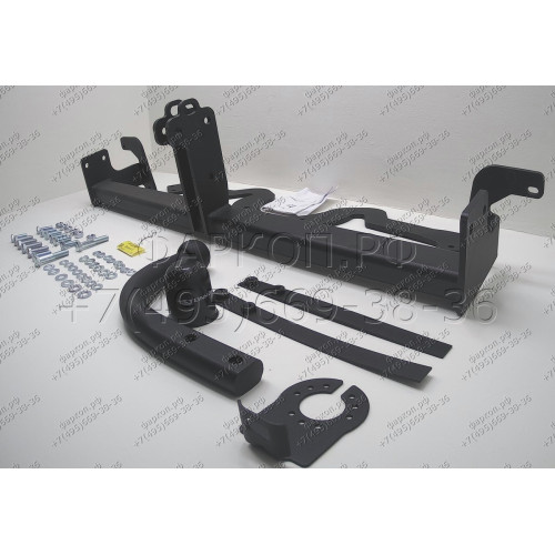 F-078 STEINHOF Фаркоп на FIAT Doblo Work-Up Pickup (кроме AdBlue) 2010-2022 без подрезки бампера. Тип шара: A. Нагрузки: 1500/100 кг, масса фаркопа 18,5 кг (без электрики в комплекте)