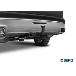 F.0212.001 BERG Фаркоп на Exeed VX 2021-. Требуется подрезка бампера. Тип шара: A. Нагрузки: 1800/75 кг, масса фаркопа 19,2 кг (без электрики в комплекте)
