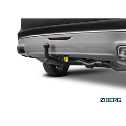F.0212.003 BERG Фаркоп на Exeed VX 2021-. Требуется подрезка бампера. Тип шара: VM (быстросъемный). Нагрузки: 1800/75 кг, масса фаркопа 24 кг (без электрики в ком