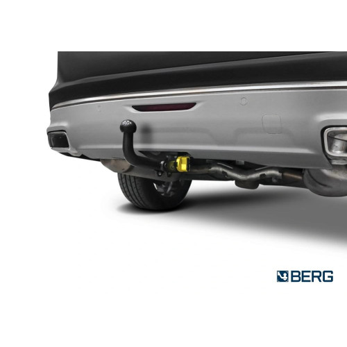 F.0212.003 BERG Фаркоп на Exeed VX 2021-. Требуется подрезка бампера. Тип шара: VM (быстросъемный). Нагрузки: 1800/75 кг, масса фаркопа 24 кг (без электрики в комплекте)