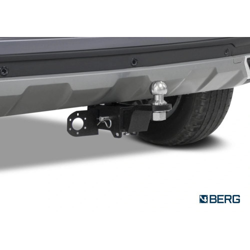 F.0911.002 BERG Фаркоп на Tenet T4 2025-, Chery Tiggo 4 2024-, Chery Tiggo 4 Pro 2022-, Chery Tiggo 4 2019-2023 без снятия и подрезки бампера. Тип шара: E. Нагрузки: 1500/75 кг, масса фаркопа 18 кг (без электрики в комплекте)