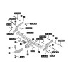 F.4711.002 BERG Фаркоп на Renault Duster 2021-2022 (без выреза бампера), Renault Kaptur 2016-2022, Renault Duster 2011-2021, Nissan Terrano 2014-2022 (необходима подрезка бампера). Тип шара: E. Нагрузки: 1200/75 кг, масса фаркопа 18 кг (без электрики в ко