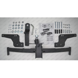 F.4711.002 BERG Фаркоп на Renault Duster 2021-2022 (без выреза бампера), Renault Kaptur 2016-2022, Renault Duster 2011-2021, Nissan Terrano 2014-2022 (необходима подрезка бампера). Тип шара: E. На