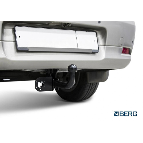 F.4712.001 BERG Фаркоп на Renault Logan 2005-2014, Renault Logan 2014-2022 (без выреза бампера), Renault Logan Stepway 2019-2022, Renault Sandero 2014-2022, Renault Sandero Stepway 2014-2022 (необходима подрезка бампера). Тип шара: A. Нагрузки: 1000/75 кг