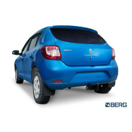 F.4712.001 BERG Фаркоп на Renault Logan 2005-2014, Renault Logan 2014-2022 (без выреза бампера), Renault Logan Stepway 2019-2022, Renault Sandero 2014-2022, Renault Sandero Stepway 2014-2022 (необходима подрезка 