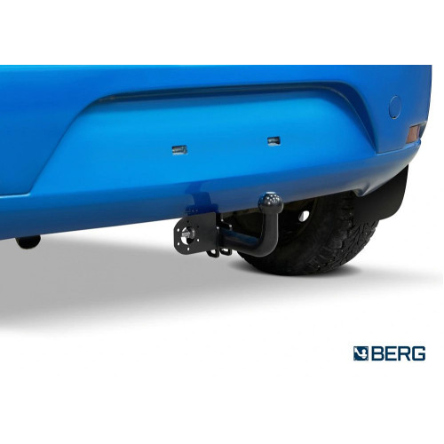 F.4712.001 BERG Фаркоп на Renault Logan 2005-2014, Renault Logan 2014-2022 (без выреза бампера), Renault Logan Stepway 2019-2022, Renault Sandero 2014-2022, Renault Sandero Stepway 2014-2022 (необходима подрезка бампера). Тип шара: A. Нагрузки: 1000/75 кг