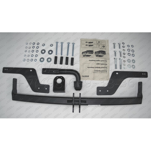 F.4712.001 BERG Фаркоп на Renault Logan 2005-2014, Renault Logan 2014-2022 (без выреза бампера), Renault Logan Stepway 2019-2022, Renault Sandero 2014-2022, Renault Sandero Stepway 2014-2022 (необходима подрезка бампера). Тип шара: A. Нагрузки: 1000/75 кг