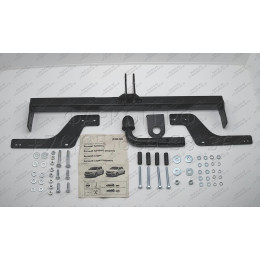 F.4712.001 BERG Фаркоп на Renault Logan 2005-2014, Renault Logan 2014-2022 (без выреза бампера), Renault Logan Stepway 2019-2022, Renault Sandero 2014-2022, Renault Sandero Stepway 2014-2022 (необходима подрезка 