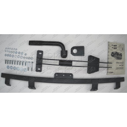 F.6016.003 BERG Фаркоп на Lada Niva Travel 2021-, Chevrolet Niva 2002-2020, Lada Niva 2020-2021 без снятия и подрезки бампера. Тип шара: A. Нагрузки: 1200/75 кг, масса фаркопа 12 кг (без 