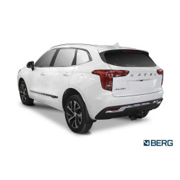 F.9412.001 BERG Фаркоп на Haval Jolion 2021- без снятия и подрезки бампера. Тип шара: A. Нагрузки: 1500/75 кг, масса фаркопа 16 кг (без электрики в комплекте)