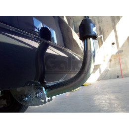 F049C GALIA Полностью оцинкованный фаркоп на Ford Focus I универсал 1998-2004. Тип шара: C (горизонтальный съемный). Установка без снятия и выреза бампера. 