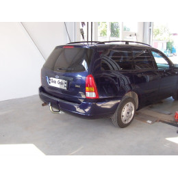 F049C GALIA Полностью оцинкованный фаркоп на Ford Focus I универсал 1998-2004. Тип шара: C (горизонтальный съемный). Установка без снятия и выреза бампера. 