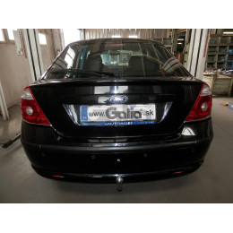 F097C GALIA Полностью оцинкованный фаркоп на Ford Mondeo седан/хетчбек 2000-2006. Подрозетник убирается за бампер. Тип шара: C (горизонтальный съемный). Не