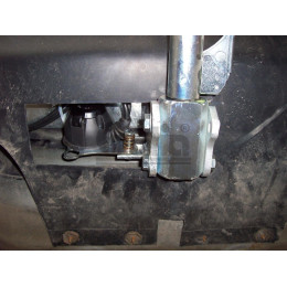 F097C GALIA Полностью оцинкованный фаркоп на Ford Mondeo седан/хетчбек 2000-2006. Подрозетник убирается за бампер. Тип шара: C (горизонтальный съемный). Не