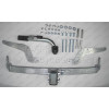 F097C GALIA Полностью оцинкованный фаркоп на Ford Mondeo седан/хетчбек 2000-2006. Подрозетник убирается за бампер. Тип шара: C (горизонтальный съемный). Невидимый вырез бампера. Нагрузки: 1800/75 кг, масса фаркопа 18,36 кг