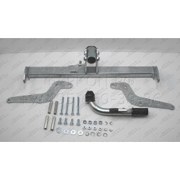 F097C GALIA Полностью оцинкованный фаркоп на Ford Mondeo седан/хетчбек 2000-2006. Подрозетник убирается за бампер. Тип шара: C (горизонтальный съемный). Не