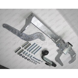 F097C GALIA Полностью оцинкованный фаркоп на Ford Mondeo седан/хетчбек 2000-2006. Подрозетник убирается за бампер. Тип шара: C (горизонтальный съемный). Не