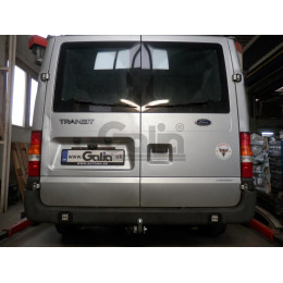 F100A GALIA Полностью оцинкованный фаркоп на Ford Transit 2000-2014 без ступеньки. Тип шара: A. Балка фаркопа скрыта. Невидимая минимальная подрезка бампер