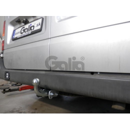 F100A GALIA Полностью оцинкованный фаркоп на Ford Transit 2000-2014 без ступеньки. Тип шара: A. Балка фаркопа скрыта. Невидимая минимальная подрезка бампер