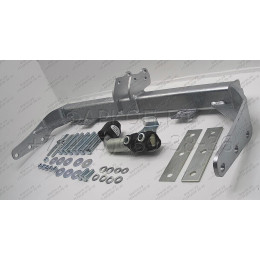F100A GALIA Полностью оцинкованный фаркоп на Ford Transit 2000-2014 без ступеньки. Тип шара: A. Балка фаркопа скрыта. Невидимая минимальная подрезка бампер