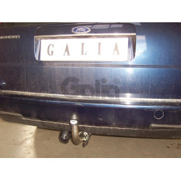 F102A GALIA Полностью оцинкованный фаркоп на Ford Mondeo универсал 1993-2006. Тип шара: A. Подрезка бампера. Нагрузки: 1800/75 кг, масса фаркопа 17,22 кг