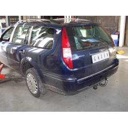 F102A GALIA Полностью оцинкованный фаркоп на Ford Mondeo универсал 1993-2006. Тип шара: A. Подрезка бампера. Нагрузки: 1800/75 кг, масса фаркопа 17,22 кг