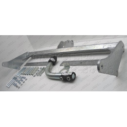 F102A GALIA Полностью оцинкованный фаркоп на Ford Mondeo универсал 1993-2006. Тип шара: A. Подрезка бампера. Нагрузки: 1800/75 кг, масса фаркопа 17,22 кг