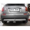 F109A GALIA Полностью оцинкованный фаркоп на Suzuki SX4 хетчбек 5 дверей 2006-2013 2WD/4WD, FIAT Sedici 2006-2014. Тип шара: A. Невидимый вырез бампера. Нагрузки: 1200/70 кг, масса фаркопа 17,32 кг