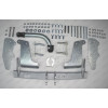 F109A GALIA Полностью оцинкованный фаркоп на Suzuki SX4 хетчбек 5 дверей 2006-2013 2WD/4WD, FIAT Sedici 2006-2014. Тип шара: A. Невидимый вырез бампера. Нагрузки: 1200/70 кг, масса фаркопа 17,32 кг