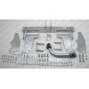 F109A GALIA Полностью оцинкованный фаркоп на Suzuki SX4 хетчбек 5 дверей 2006-2013 2WD/4WD, FIAT Sedici 2006-2014. Тип шара: A. Невидимый вырез бампера. Нагрузки: 1200/70 кг, масса фаркопа 17,32 кг