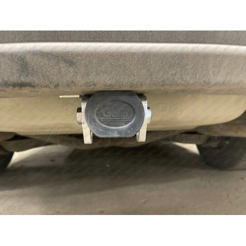 F123C GALIA Полностью оцинкованный фаркоп на Ford Explorer 2011-2015 (без подрезки бампера), Ford Explorer 2015-2020 (минимальная подрезка бампера). Подрозетник убирается за бампер. Тип шара: C (горизонтальный съемный). Нагрузки: 2400/130 кг, масса фаркоп