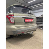 F123C GALIA Полностью оцинкованный фаркоп на Ford Explorer 2011-2015 (без подрезки бампера), Ford Explorer 2015-2020 (минимальная подрезка бампера). Подрозетник убирается за бампер. Тип шара: C (горизонтальный съемный). Нагрузки: 2400/130 кг, масса фаркоп