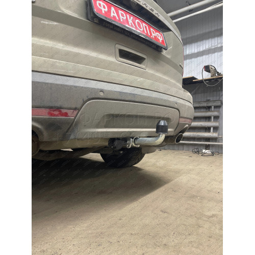 F123C GALIA Полностью оцинкованный фаркоп на Ford Explorer 2011-2015 (без подрезки бампера), Ford Explorer 2015-2020 (минимальная подрезка бампера). Подрозетник убирается за бампер. Тип шара: C (горизонтальный съемный). Нагрузки: 2400/130 кг, масса фаркоп