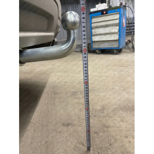 F123C GALIA Полностью оцинкованный фаркоп на Ford Explorer 2011-2015 (без подрезки бампера), Ford Explorer 2015-2020 (минимальная подрезка бампера). Подрозетник убирается за бампер. Тип шара: C (горизонтальный съемный). Нагрузки: 2400/130 кг, масса фаркоп