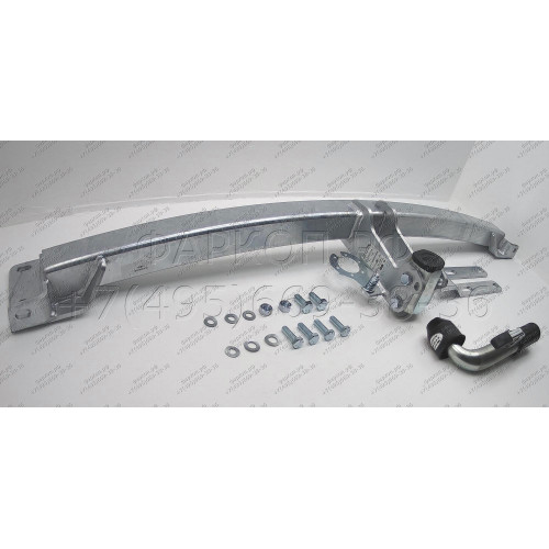 F123C GALIA Полностью оцинкованный фаркоп на Ford Explorer 2011-2015 (без подрезки бампера), Ford Explorer 2015-2020 (минимальная подрезка бампера). Подрозетник убирается за бампер. Тип шара: C (горизонтальный съемный). Нагрузки: 2400/130 кг, масса фаркоп