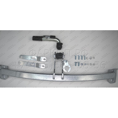 F123C GALIA Полностью оцинкованный фаркоп на Ford Explorer 2011-2015 (без подрезки бампера), Ford Explorer 2015-2020 (минимальная подрезка бампера). Подрозетник убирается за бампер. Тип шара: C (горизонтальный съемный). Нагрузки: 2400/130 кг, масса фаркоп