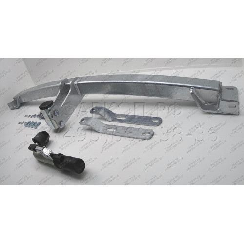 F123C GALIA Полностью оцинкованный фаркоп на Ford Explorer 2011-2015 (без подрезки бампера), Ford Explorer 2015-2020 (минимальная подрезка бампера). Подрозетник убирается за бампер. Тип шара: C (горизонтальный съемный). Нагрузки: 2400/130 кг, масса фаркоп
