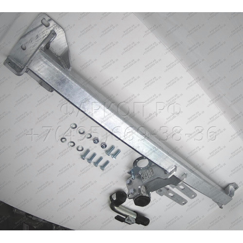 F123C GALIA Полностью оцинкованный фаркоп на Ford Explorer 2011-2015 (без подрезки бампера), Ford Explorer 2015-2020 (минимальная подрезка бампера). Подрозетник убирается за бампер. Тип шара: C (горизонтальный съемный). Нагрузки: 2400/130 кг, масса фаркоп