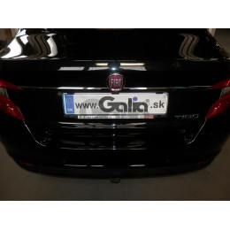 F131A GALIA Полностью оцинкованный фаркоп на FIAT Tipo седан 2015-, FIAT Egea 2015-. Подрозетник убирается за бампер. Тип шара: A. Невидимый вырез бампера. Нагр