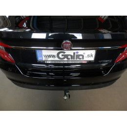 F131A GALIA Полностью оцинкованный фаркоп на FIAT Tipo седан 2015-, FIAT Egea 2015-. Подрозетник убирается за бампер. Тип шара: A. Невидимый вырез бампера. Нагр