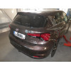 F132A GALIA Полностью оцинкованный фаркоп на FIAT Tipo хетчбек 2016-. Подрозетник убирается за бампер. Тип шара: A. Невидимый вырез бампера. Нагрузки: 1600/100 кг, масса фаркопа 15,32 кг