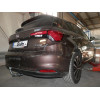 F132A GALIA Полностью оцинкованный фаркоп на FIAT Tipo хетчбек 2016-. Подрозетник убирается за бампер. Тип шара: A. Невидимый вырез бампера. Нагрузки: 1600/100 кг, масса фаркопа 15,32 кг