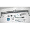 F136A GALIA Полностью оцинкованный фаркоп на Ford Edge 2015-2021. Тип шара: A. Установка без выреза бампера. Нагрузки: 2200/120 кг, масса фаркопа 17,62 кг