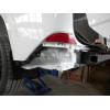 F140A GALIA Полностью оцинкованный фаркоп на Ford Tourneo Custom 2023-, Ford Transit Custom 2023-, VW Transporter T7 2024-. Тип шара: A. Установка без выреза бампера. Нагрузки: 2800/180 кг, масса фаркопа 21,92 кг