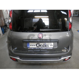 F141V GALIA Полностью оцинкованный фаркоп на FIAT Panda 2012-2022 (4WD), FIAT Panda Cross 2012-2022 (4WD). Подрозетник убирается за бампер. Тип шара: AV (вертикальное быстро