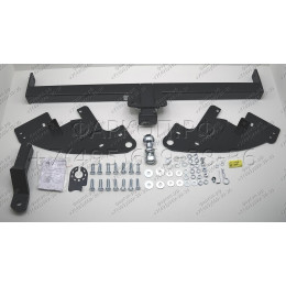 FA 0450-E Бизон Фаркоп на Mitsubishi L200 2023- без подрезки бампера. Тип шара: E (легкосъемный шар под квадрат). Нагрузки: 3300/160 кг. Не комплектуется электр