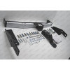 FA 0602-E(N) Бизон Фаркоп с хромированной накладкой на Toyota Land Cruiser Prado 150 2010-2023, Toyota Land Cruiser Prado 120 2002-2010 без подрезки бампера. Тип шара: E (легкосъемный шар под квадрат). Нагрузки: 3300/120 кг. Не комплектуется электрикой