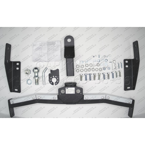 FA 0602-E(N) Бизон Фаркоп с хромированной накладкой на Toyota Land Cruiser Prado 150 2010-2023, Toyota Land Cruiser Prado 120 2002-2010 без подрезки бампера. Тип шара: E (легкосъемный шар под квадрат). Нагрузки: 3300/120 кг. Не комплектуется электрикой