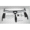 FA 0602-E(N) Бизон Фаркоп с хромированной накладкой на Toyota Land Cruiser Prado 150 2010-2023, Toyota Land Cruiser Prado 120 2002-2010 без подрезки бампера. Тип шара: E (легкосъемный шар под квадрат). Нагрузки: 3300/120 кг. Не комплектуется электрикой