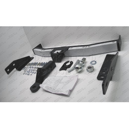 FA 0602-E(N) Бизон Фаркоп с хромированной накладкой на Toyota Land Cruiser Prado 150 2010-2023, Toyota Land Cruiser Prado 120 2002-2010 без подрезки бампера. Тип шара: E (легкосъемны